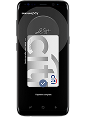 Samsung Pay payment confirmation with a Citi card