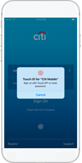 Citi Mobile App for iPhone