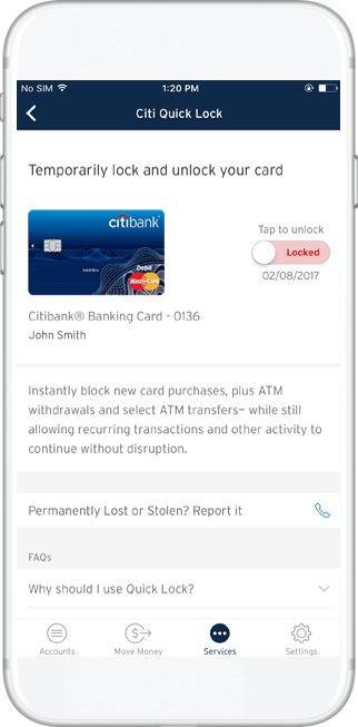 citi mobile app global transfer