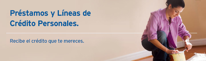 Préstamos y líneas de credito personales